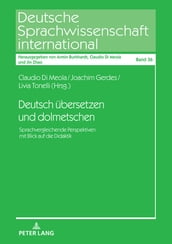 Deutsch uebersetzen und dolmetschen