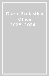 Diario Scolastico Office 2023-2024 Settimanale Grande - Anche Questa È Fatta