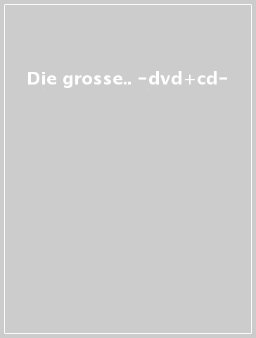 Die grosse.. -dvd+cd- - BRUNNER & BRUNNER