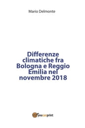 Differenze climatiche fra Bologna e Reggio Emilia nel novembre 2018