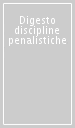 Digesto discipline penalistiche
