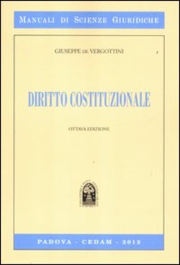 Diritto costituzionale - Giuseppe De Vergottini
