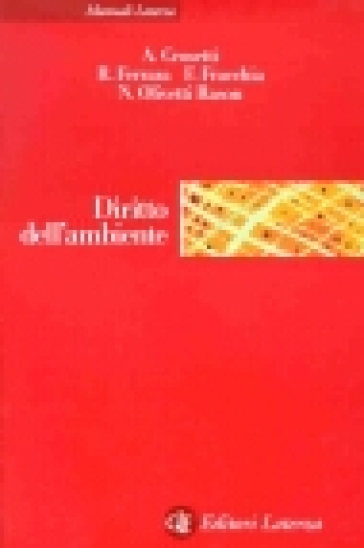 Diritto dell'ambiente - NA - Alessandro Crosetti