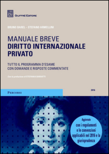 Diritto internazionale privato - Bruno Barel - Stefano Armellini