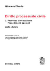 Diritto processuale civile. 3: Processo di esecuzione