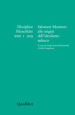 Discipline filosofiche (2019). 1: Salomon Maimon: alle origini dell idealismo tedesco