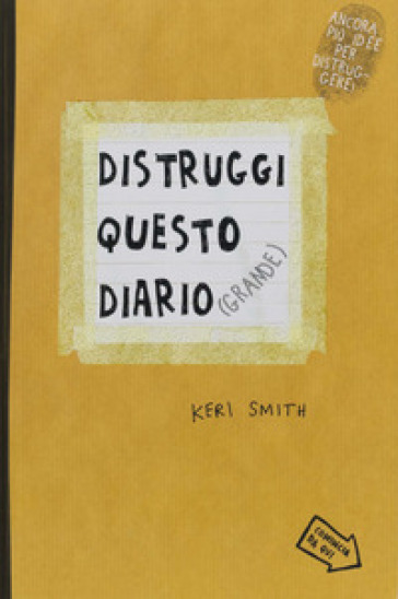 Distruggi questo diario (grande) - Keri Smith