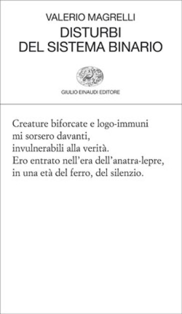 Disturbi del sistema binario - Valerio Magrelli