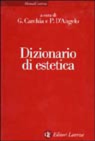 Dizionario di estetica