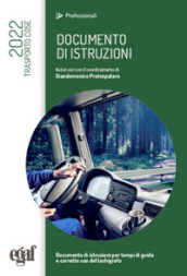 Documento di istruzioni. Trasporto cose