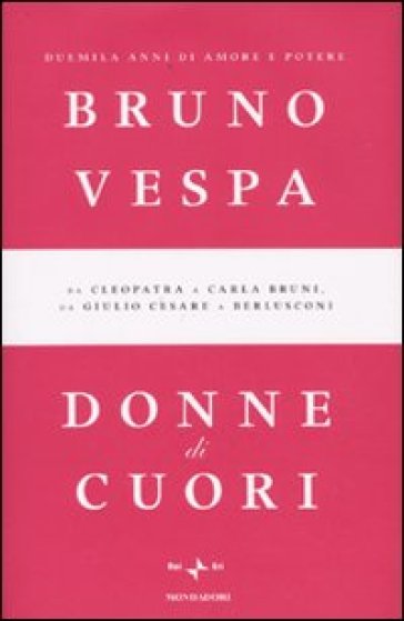 Donne di cuori. Duemila anni di amore e potere. Da Cleopatra a Carla Bruni, da Giulio Cesare a Berlusconi - Bruno Vespa