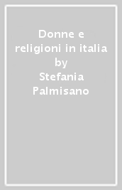 Donne e religioni in italia