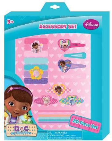 Dottoressa Peluche - Set Accessori Per Capelli