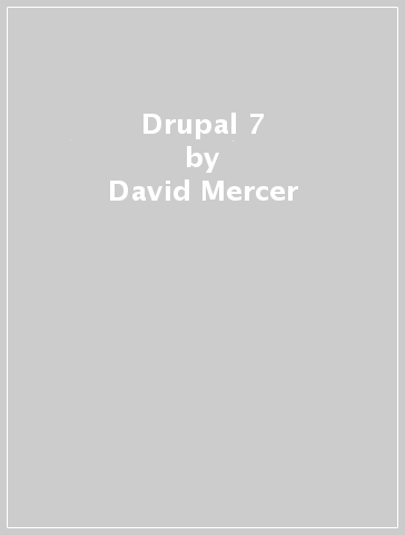 Drupal 7 - David Mercer