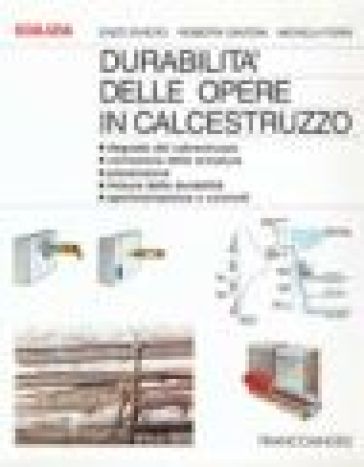 Durabilità delle opere in calcestruzzo. Degrado del calcestruzzo, corrosione delle armature, prevenzione, misura della durabilità, sperimentazione e controlli - Enzo Siviero - Roberta Cantoni - Michela Forin