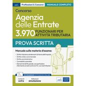 [EBOOK] Concorso 3970 Funzionari per attività tributaria Agenzia delle Entrate - Manuale per la prova scritta