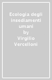 Ecologia degli insediamenti umani