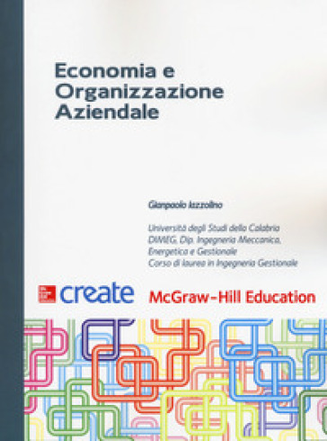 Economia e organizzazione aziendale - Gianpaolo Iazzolino