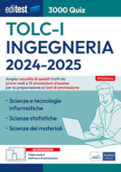 EdiTEST. Ingegneria. 3000 quiz. Ampia raccolta di quesiti tratti da prove reali e 15 simulazioni d esame. Valido per il Test Cisia TOLC-I. Con software di simulazione