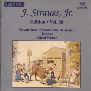 Edition vol.38: integrale delle ope - Johann II Strauss