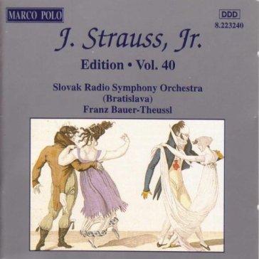 Edition vol.40: integrale delle ope - Johann II Strauss