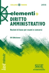 Elementi di Diritto Amministrativo