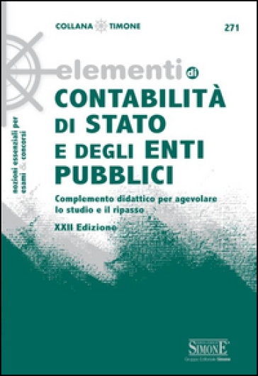 Elementi di contabilità di Stato e degli enti pubblici