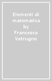 Elementi di matematica