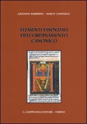 Elementi essenziali dell ordinamento canonico