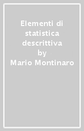 Elementi di statistica descrittiva