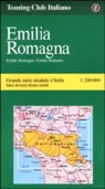 Emilia Romagna 1:200.000 - Touring Club Italiano