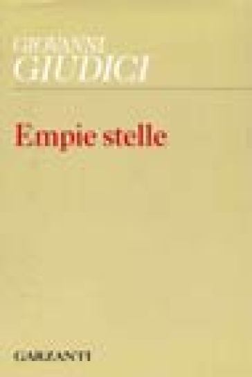 Empie stelle (1993-1996) - Giovanni Giudici