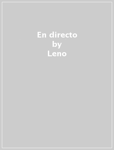 En directo - Leno