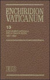 Enchiridion Vaticanum. 13: Documenti ufficiali della Santa Sede (1991-1993)
