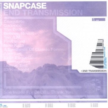 End transmission - SNAPCASE