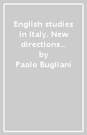 English studies in Italy. New directions perspectives