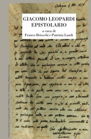 Epistolario - Giacomo Leopardi