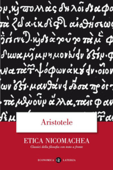 Etica Nicomachea. Testo greco a fronte - Aristotele