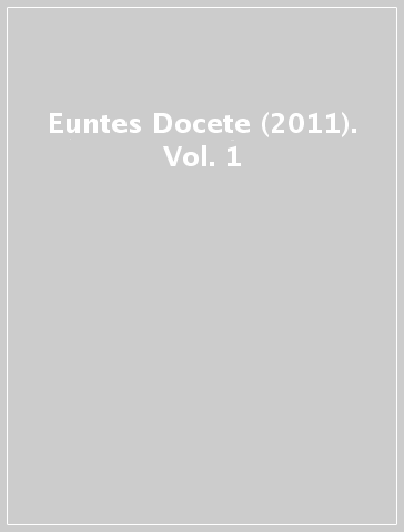 Euntes Docete (2011). Vol. 1