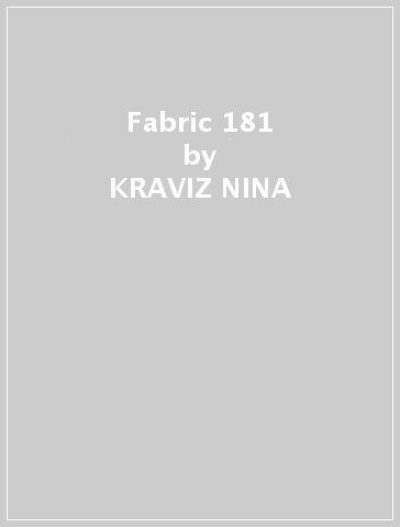 Fabric 181 - KRAVIZ NINA