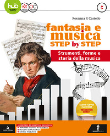 Fantasia e musica step by step. Per la Scuola media. Con e-book. Con espansione online. Con DVD-ROM. Vol. C: Metodo - Rosanna Castello