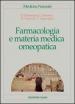 Farmacologia e materia medica omeopatica