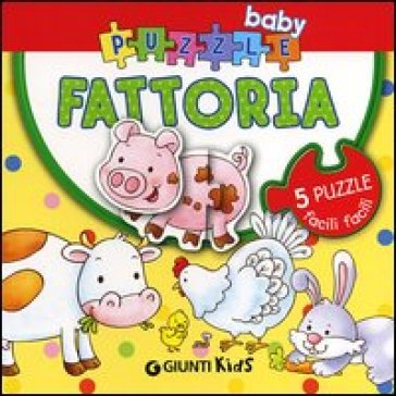 Fattoria. Con 5 puzzle - Silvia D