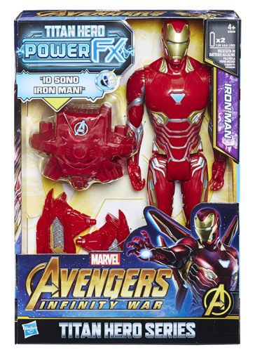 Figure Avengers Titan H. Pack Im + Zaino