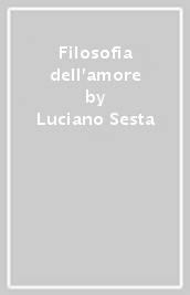 Filosofia dell amore