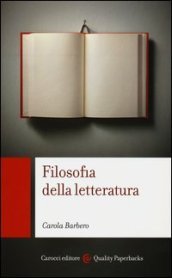 Filosofia della letteratura