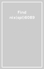 Find nix(spl)6089