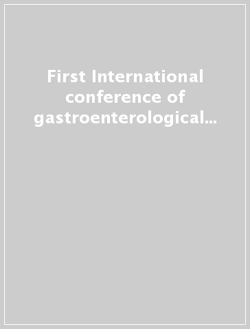 First International conference of gastroenterological carcinogenesis (Hiroshima, 22-24 ottobre 1996)