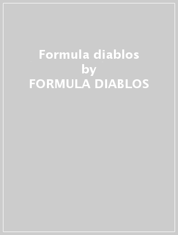 Formula diablos - FORMULA DIABLOS