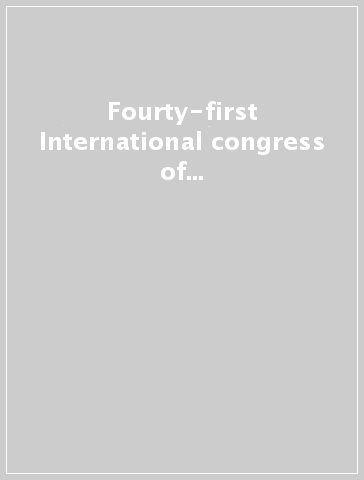 Fourty-first International congress of aviation and space medicine (Hamburg, 12-16 settembre 1993)